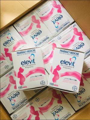 Bayer Elevit: Viên uống bổ sung vitamin và khoáng chất cho phụ nữ mang thai, 100 viên.