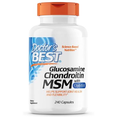 Viên Uống Hỗ Trợ Thoái Hoá Và Sụn Xương Khớp Doctor's Best Glucosamine Chondroitin MSM 240 Viên