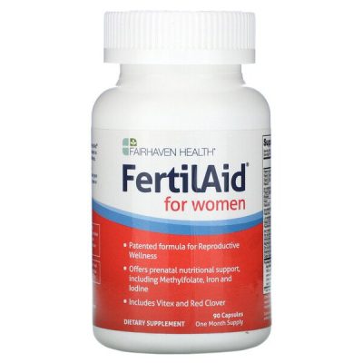 FertilAid for Women Viên Uống Hỗ trợ Sinh sản cho Nữ và tăng khả năng thụ thai 90 viên