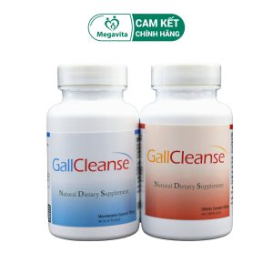 GallCleanse Viên Uống Hỗ Trợ Điều Trị Sỏi Mật Làm Dịu Túi Mật Giải Độc Gan 150 Viên 2 Hộp