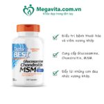 Công dụng Doctor's Best Glucosamine Chondroitin MSM 240 Viên