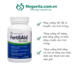 Công dụng FertilAid for Men hỗ trợ sinh sản nam giới, tăng khả năng có con 90 viên