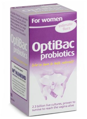 Men Vi Sinh Cho Phụ Nữ Của Anh OptiBac Probiotics 90 Viên (Tím)