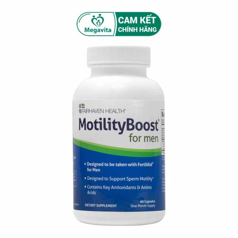 MotilityBoost for Men 60 Viên Từ Mỹ