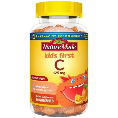Nature Made Kids First Vitamin C 125mg Kẹo Dẻo Cho Bé 60 Viên