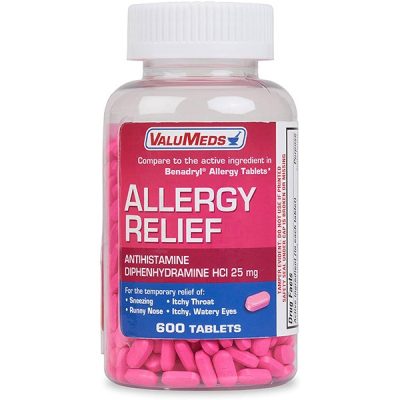 Viên Uống Ngừa Dị Ứng Valumeds Allergy Relief 600 Viên