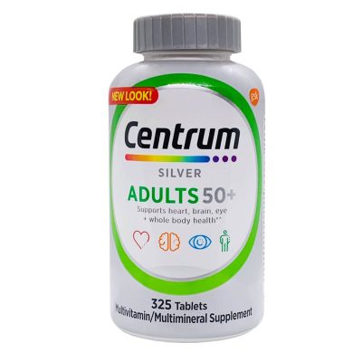 bổ sung vitamin và khoáng chất cho người trên 50 tuổi Centrum Silver Adults 50 hộp 325 viên