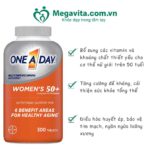 Vitamin Tổng Hợp Nữ One A Day Women's 50+ 300 Viên Mỹ