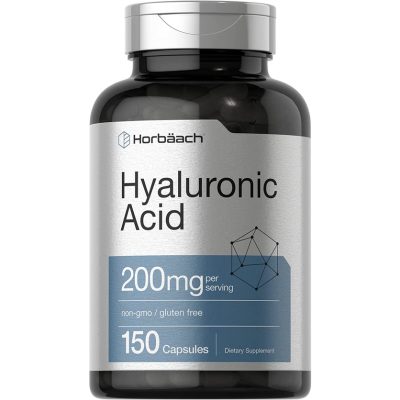 Horbaach Hyaluronic Acid 200mg Hỗ Trợ Dưỡng Ẩm Cho Khớp Và Da 150 Viên