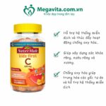 Công dụng Nature Made Kids First Vitamin C 125mg Kẹo Dẻo Cho Bé 60 Viên