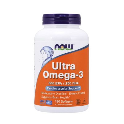 Viên Uống Now Ultra Omega 3 500 EPA/250 DHA 180 Viên