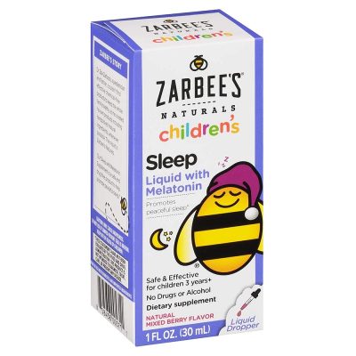 Zarbee's Naturals Children's Sleep Liquid 30ml - Siro Giúp Bé Ngủ Ngon Chính Hãng Từ Mỹ