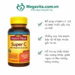 Công dụng Nature Made Super C With Vitamin D3 & Zinc Tăng Cường Hệ Miễn Dịch Của Mỹ 70 Viên