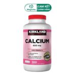 Kirkland Calcium 600mg + Vitamin D3 500 Viên