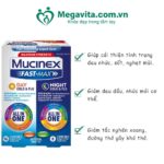 Viên Uống Mucinex Fast-Max Maximum Strength Day & Night 24 Viên Giảm Cảm Ho Ngày Và Đêm