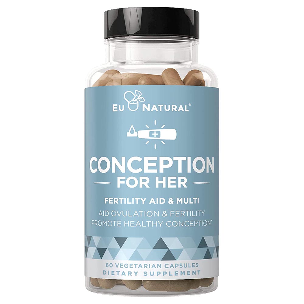 Viên uống hỗ trợ sức khỏe sinh sản nữ giới EU Natural Conception For Her 60 viên của Mỹ