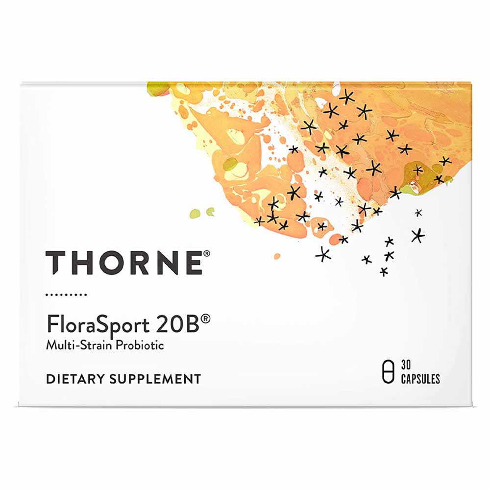 Men Vi Sinh Cải Thiện Tiêu Hoá Thorne FloraSport 20B 30 Viên Của Mỹ