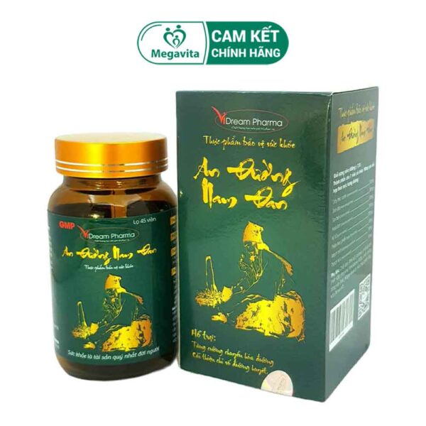Viên Uống Cải Thiện Đường Huyết An Đường Nam Đan 45 Viên