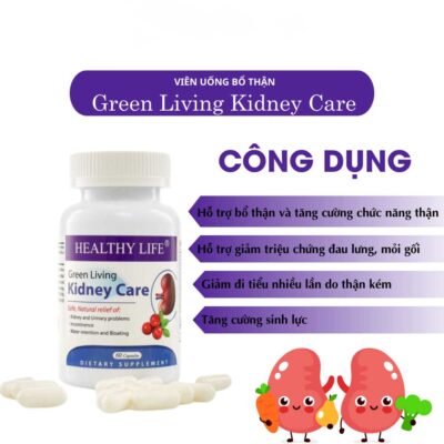 Viên Uống Bổ Thận Healthy Life Kidney Care 60 Viên