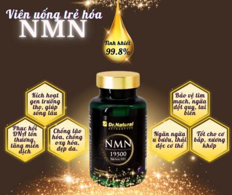 Viên Uống Chống Lão Hóa Dr. Natural NMN 19500 Của Úc