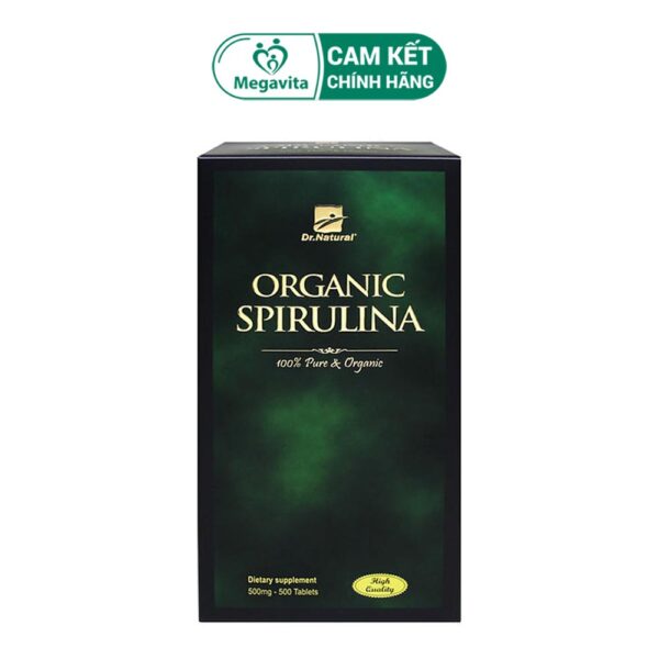 Tảo Xoắn Dr.Natural Organic Spirulina 500 Viên