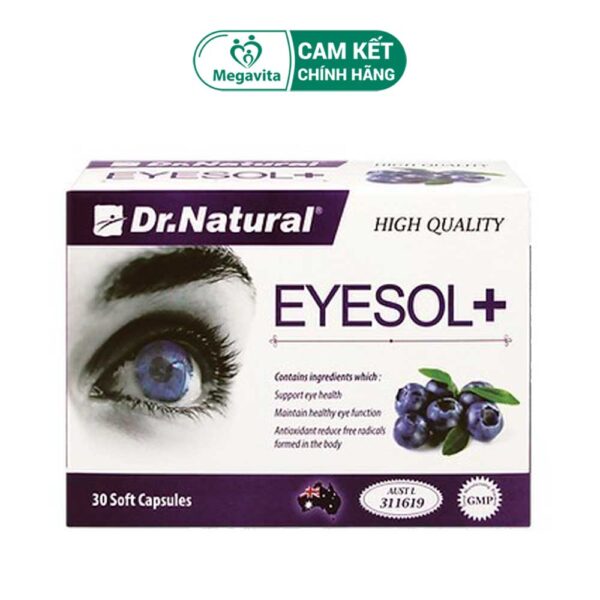 Viên Uống Bổ Mắt Dr. Natural Eyesol+ 30 Viên