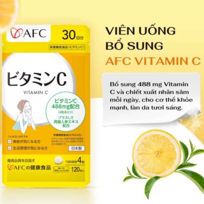 Viên Uống Bổ Sung Vitamin C AFC