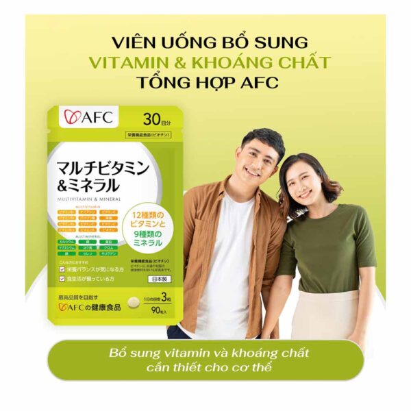 Viên Uống Vitamin Tổng Hợp AFC Multivitamin & Mineral