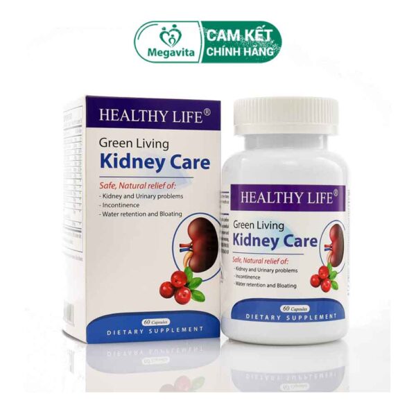 Viên Uống Bổ Thận Healthy Life Kidney Care 60 Viên