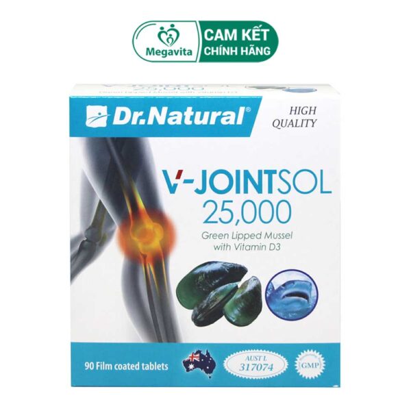 Viên Uống Xương Khớp Vẹm Xanh Dr. Natural V-Jointsol 25000